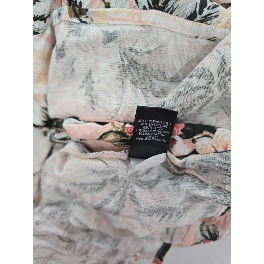 Torrid Pink Tropical Hibiscus Lenny Tiered Maxi Dress Sleeveless Plus Size 1 BL - Picture 10 of 10